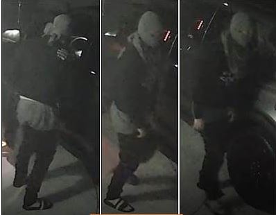 Still images of suspect Car burglary suspect Lake Florence Dr